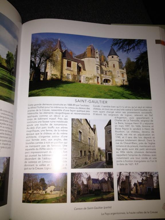 Chateau St.Gaultier Saint-Gaultier Exteriör bild